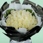 White Rose Premium Bouquet - Image 2