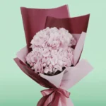 Pink Hydrangeas Bouquet - Image 2