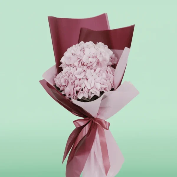 Pink Hydrangeas Bouquet