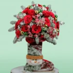 Christmas Present - Christmas floral arrangement