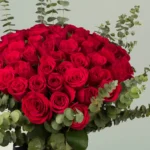 101 Red Roses Tower Arrangement - Image 3