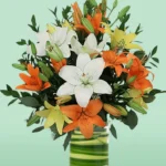 Mix Lily in Vase - Image 3