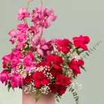 Pink Rose Cymbidium Flower Box - Image 2
