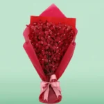 Red Mokara Orchids Bouquet