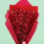 Red Mokara Orchids Bouquet - Image 2