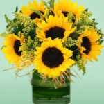 Sunny Sunflowers Vase Arrangement