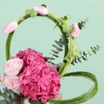 Tulip Hydrangea Fishbowl Vase - Image 2