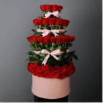 Tower of Roses Red