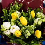 Tulip Eustoma Premium Bouquet - Image 2