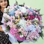 Assorted Fresh Floral Wrap Bouquet