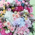 Assorted Fresh Floral Wrap Bouquet - Image 2