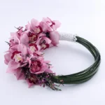 Luxurious Pink Orchid Bridal Bouquet
