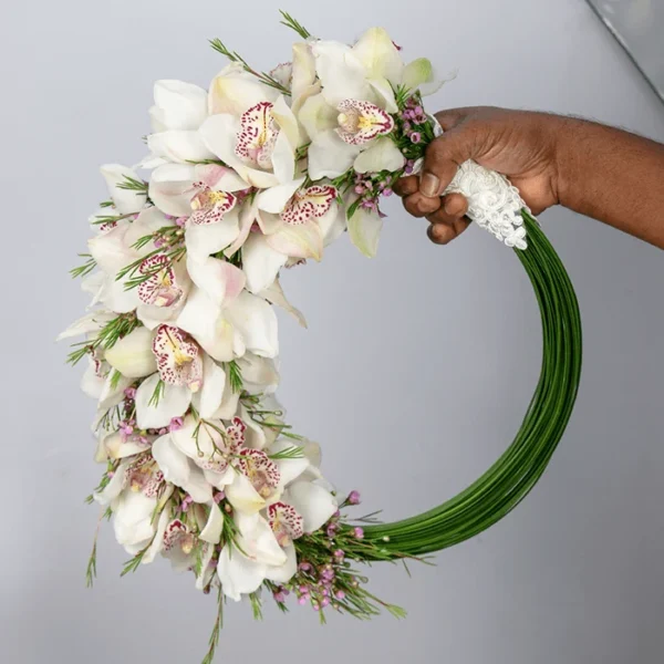 White Orchid Bridal Bouquet