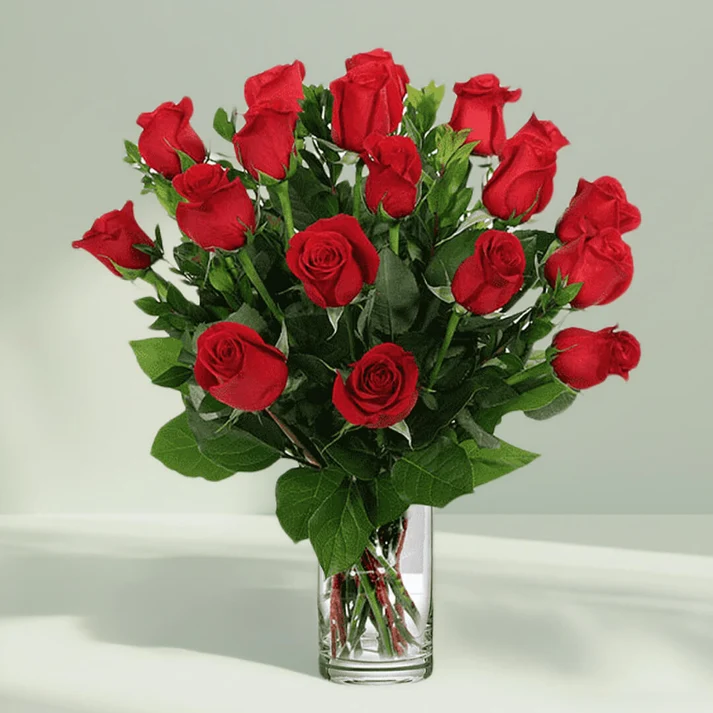 delicate-red-roses-copy Delicate Red Rose Vase - Image 1