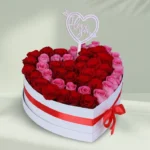 Love Bloom Rose Heart Box