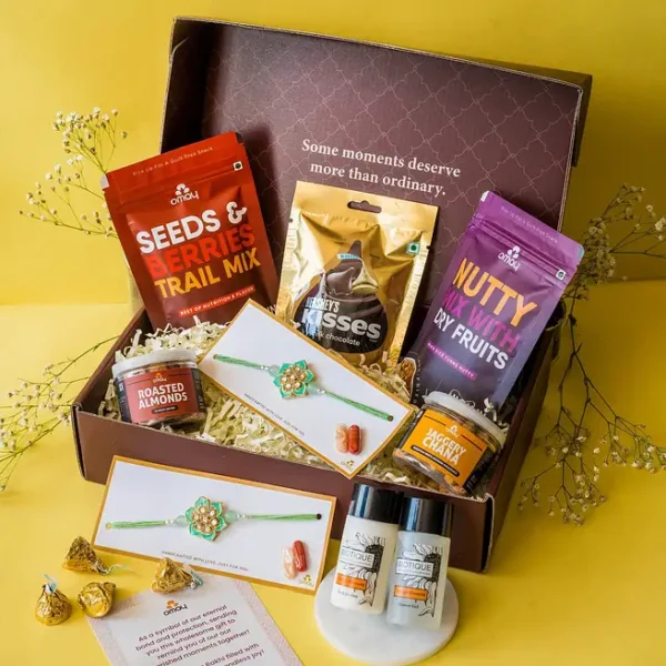 Omay Foods The Gentleman's Rakhi Hamper for Brother