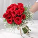 Passionate Red Rose Hand-Tied Bouquet