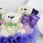 Teddy N Chocolate Basket - Image 2