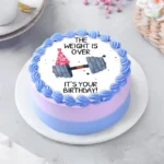 The Weight Is Over Vanilla Cake